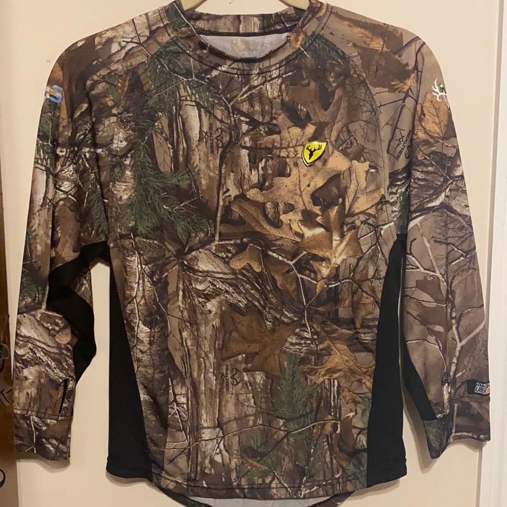 Camouflage Scent Blocker Shirt.